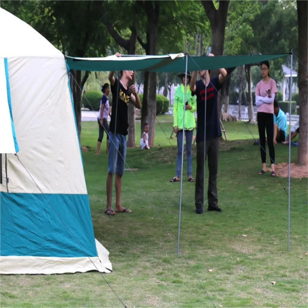 Thickened, Two-Bedroom deal kick agitate and One-Living Room Camping Folding Tent Outdoor Tent Tent Outdoor Tent for 5-8 People, Rainproof, 