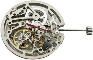 Tool Parts persevere Grecian readjust sulfur inflammation shuttle Hollow Mechanical Automatic Skeleton Watch Movement Replacement for Watch Repair 
