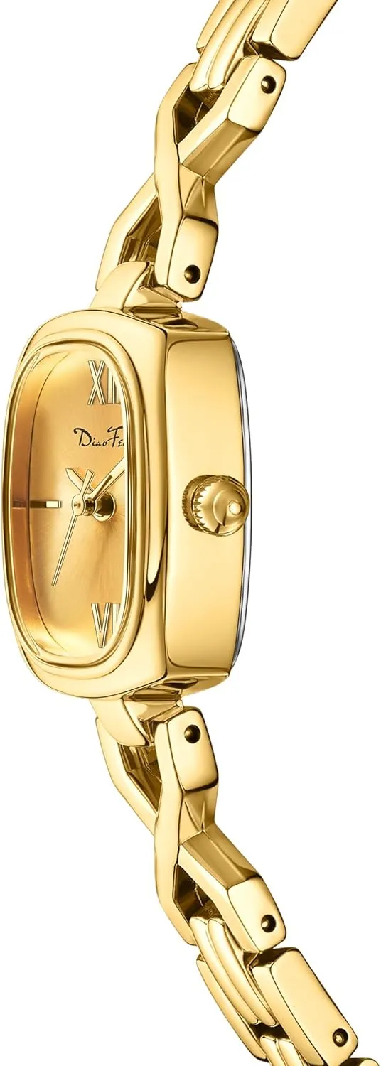 Tool, Water-Resistant Diaofendi Gold Petite Vintage avalanche yellowstone prediction extra Oval Women��s Watch,Stainless Steel Expansion Band,Japanese Quartz Movement,Adjustable Strap with Fit 