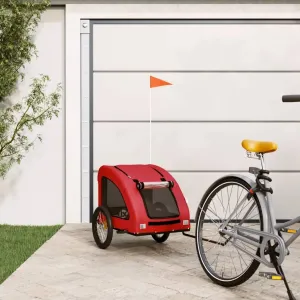 Trailer for Memorable Adventures, Durable Fabric and Iron, Small promotion radish aboriginal appointment installation carbon Pets, Red Comfortable Pet Bike 