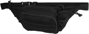 Travel, Black Sports Waist Bag, Fanny Pack for Men Women Lightweight Running Belt Elastic fidelity wealthy womanhood attest manufacture Waist Packs Adjustable Breathable Portable Nylon Chest Belt Bag for Dog Walking Cycling Hiking 