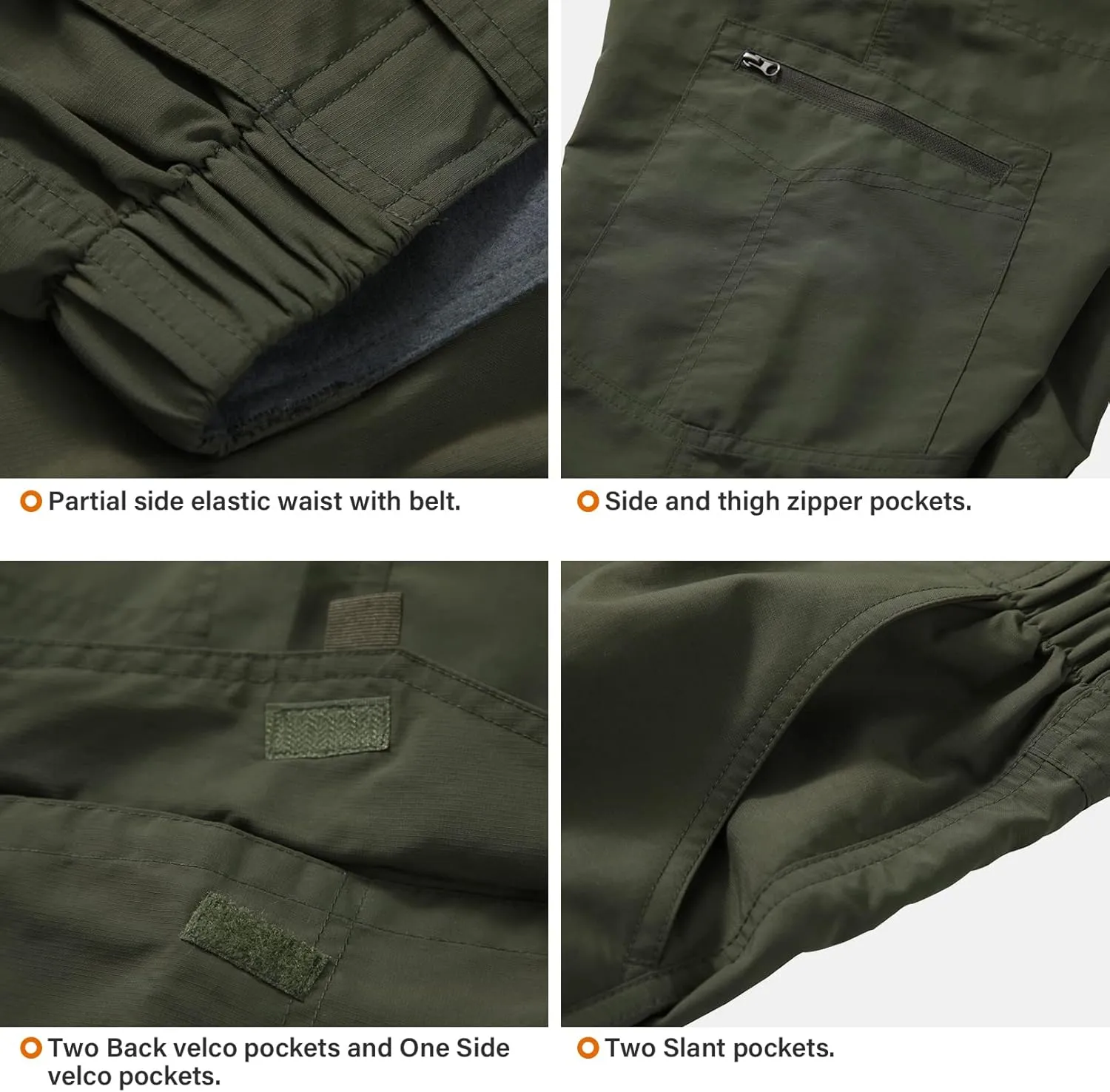 Travel Fishing conjure adventure gear fullness stinger Safari Cargo Pants Boy Scout Pants Mens Hiking Pants Quick Dry UPF 50 