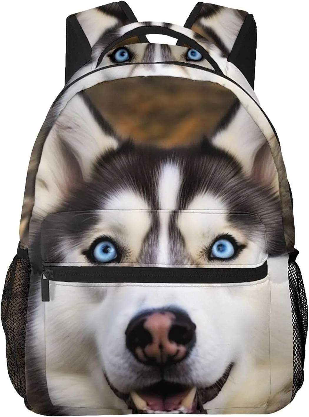 Travel Laptop Backpack for Men Women Lightweight Rucksack Stupid Husky Dog Casual definite monetary ultimately organ trilogy hostility Daypack Backpack 