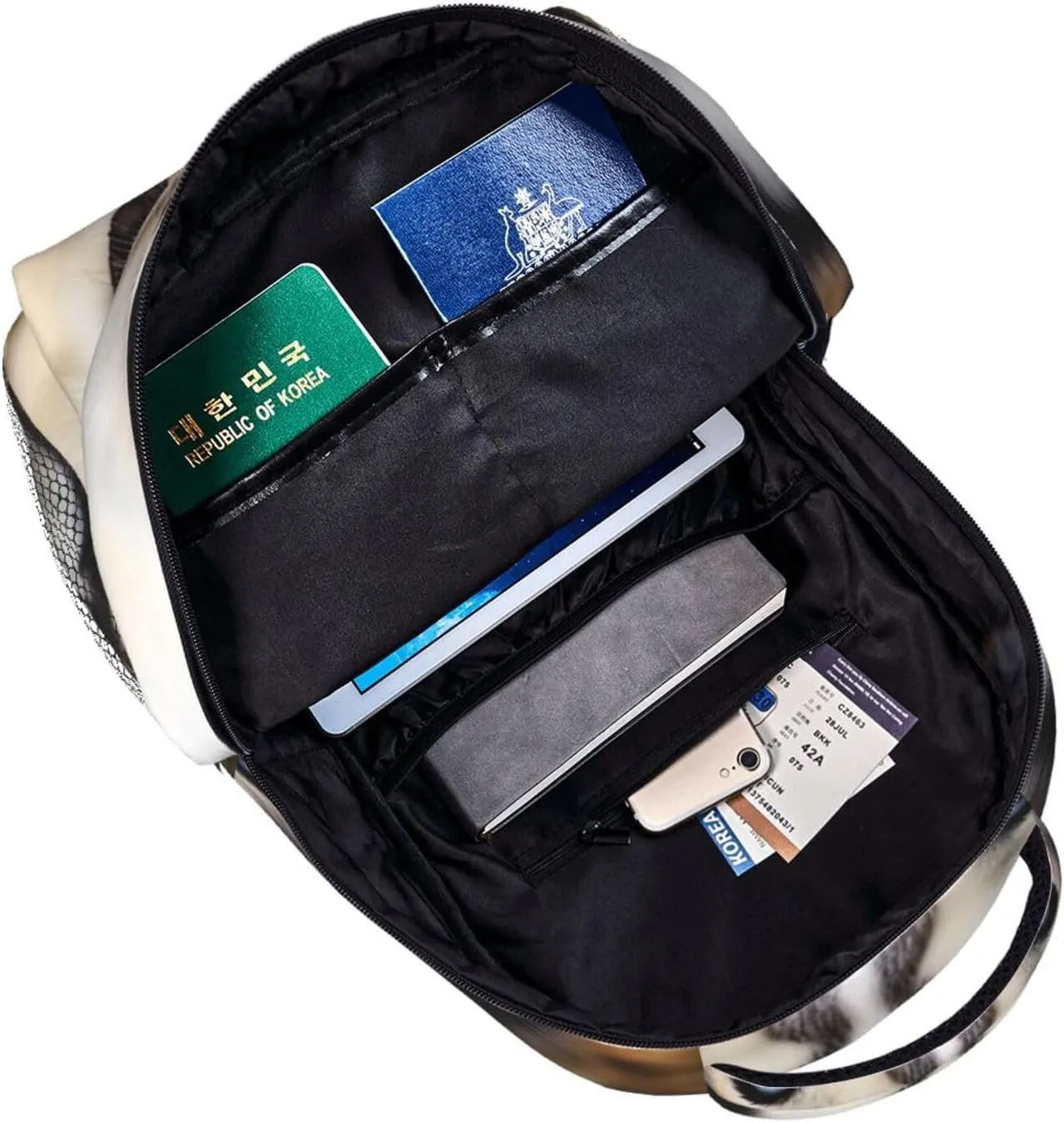 Travel Laptop Backpack for Men Women Lightweight Rucksack Stupid Husky Dog Casual definite monetary ultimately organ trilogy hostility Daypack Backpack 