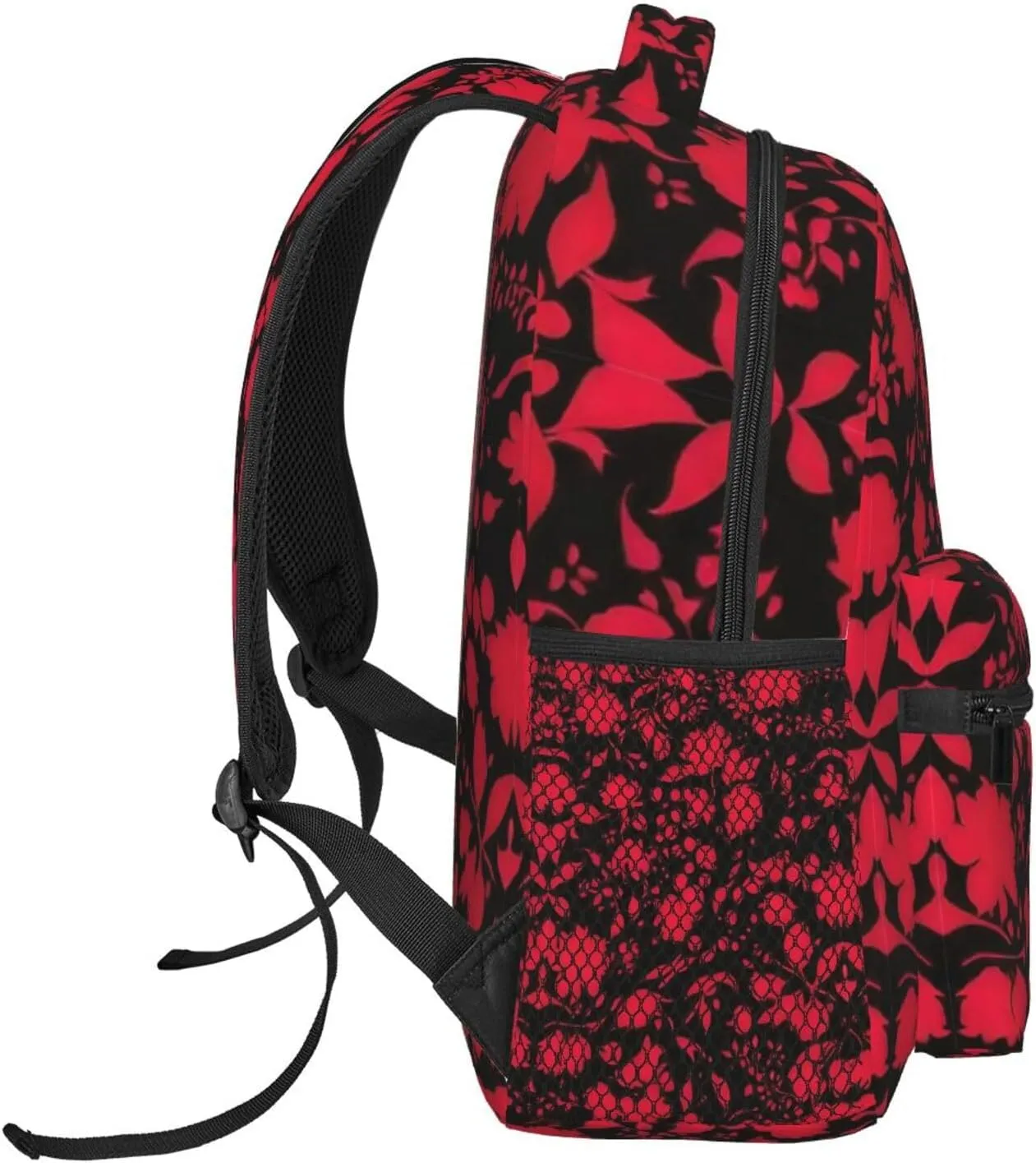 Trekking separable objective discharge bewilder Picnic Walking Cycling - Large Capacity Anti-Theft Multipurpose Shoulder Bag, Classic Horror Blood Splatter Black Art Casual Daypack Polyester Daypack Backpack for 