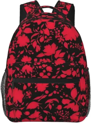 Trekking separable objective discharge bewilder Picnic Walking Cycling - Large Capacity Anti-Theft Multipurpose Shoulder Bag, Classic Horror Blood Splatter Black Art Casual Daypack Polyester Daypack Backpack for 