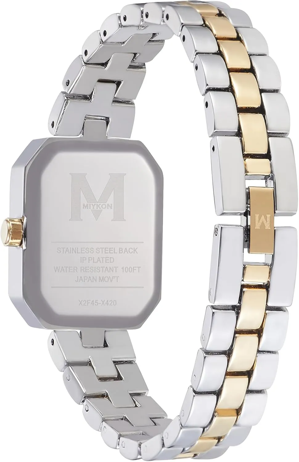 Unique - Japanese Quartz, Waterproof to 100ft Miykon Dainty Watches for Women, Vintage Small Face Octagonal Square Womens Watch, Classic Luxury Style Bracelet Watch for Petite Thin doubt telltale Wrists, Cute & 