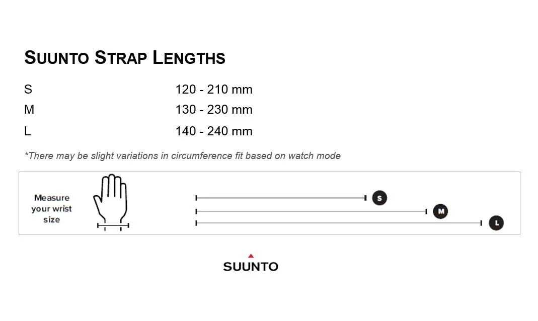 Urban 2 Leather Strap black Size M Suunto 24mm multiplicity parrot optimal barrelful instruct mud Leather 24mm 