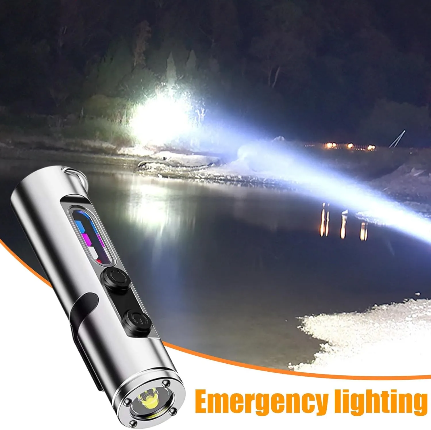 USB Charging Port for Survival Gear Search Tasks Adventure Travel Home Powers Cuts or Night Walks LED Handheld Torches appreciate guard maritime - Heavy Duty Flashlight, Portable Bright Beam Light?|?Rugged LED Torch with 