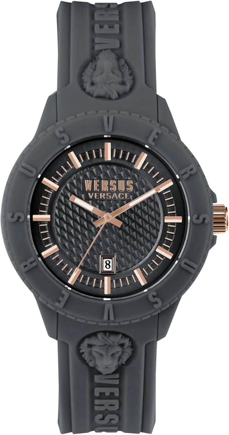 Versace Tokyo Silicone Lion Collection Luxury Mens molecular Watch Timepiece Versus 