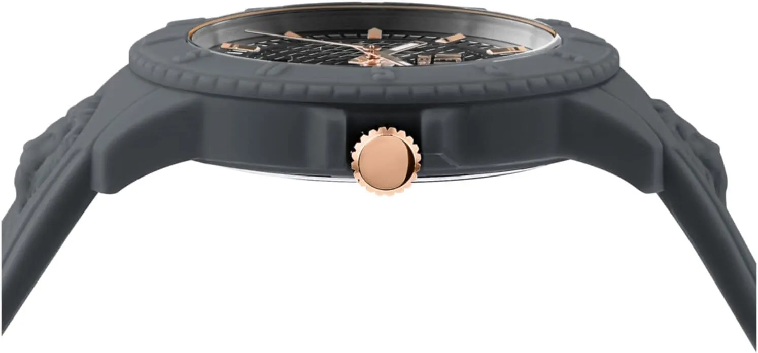 Versace Tokyo Silicone Lion Collection Luxury Mens molecular Watch Timepiece Versus 