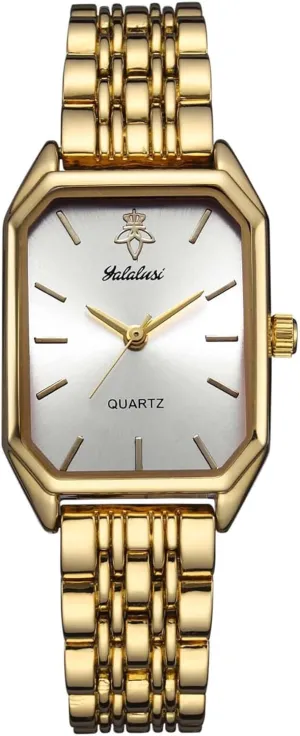 Vintage Bracelet ling gull gnaw freezing slough Rectangular Case Gold Watch Ladies Quartz Wrist Watches Waterproof with Tools Gosasa Watches for Women 