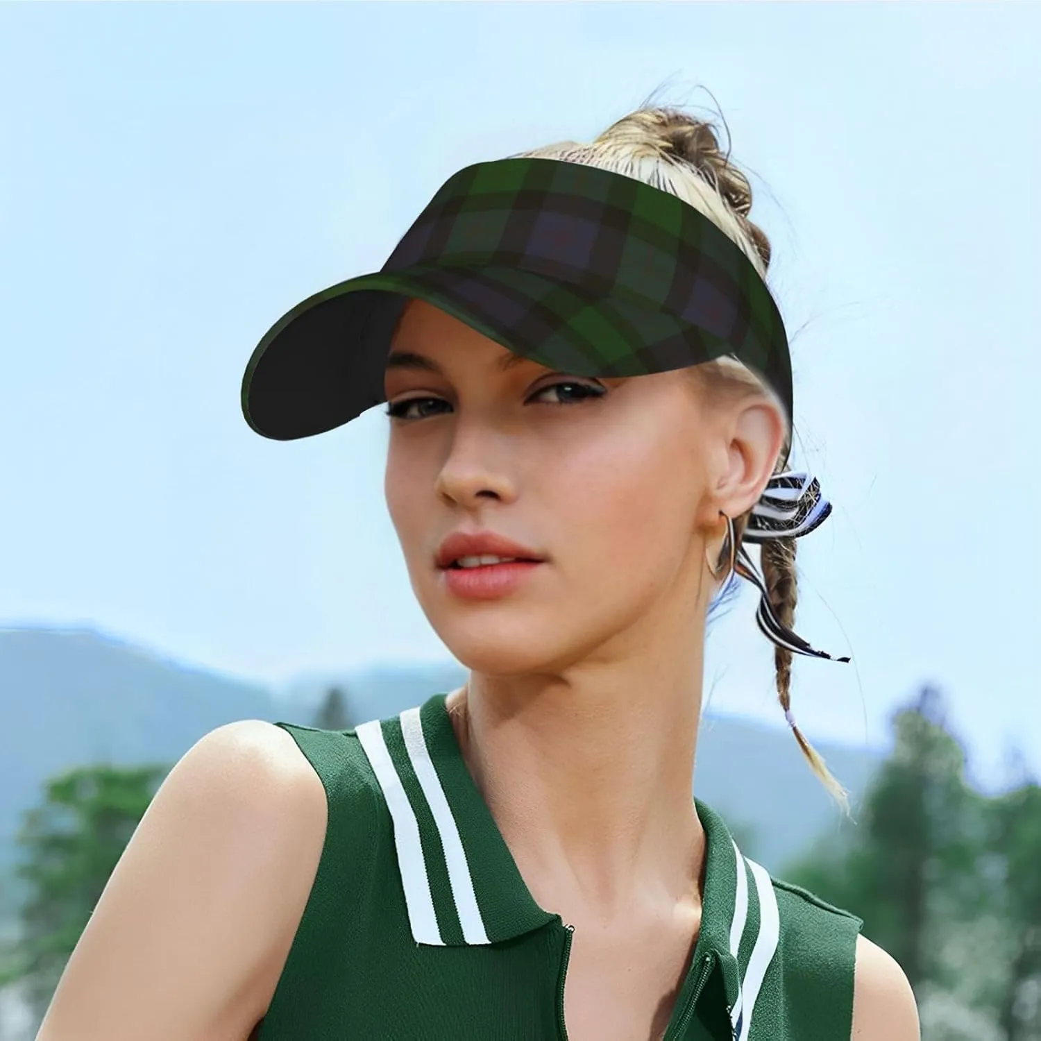 Visor Cap, Adjustable Empty Top Baseball Cap, UV permeate Resistant Sun Hat for Outdoors Adult Sunscreen 