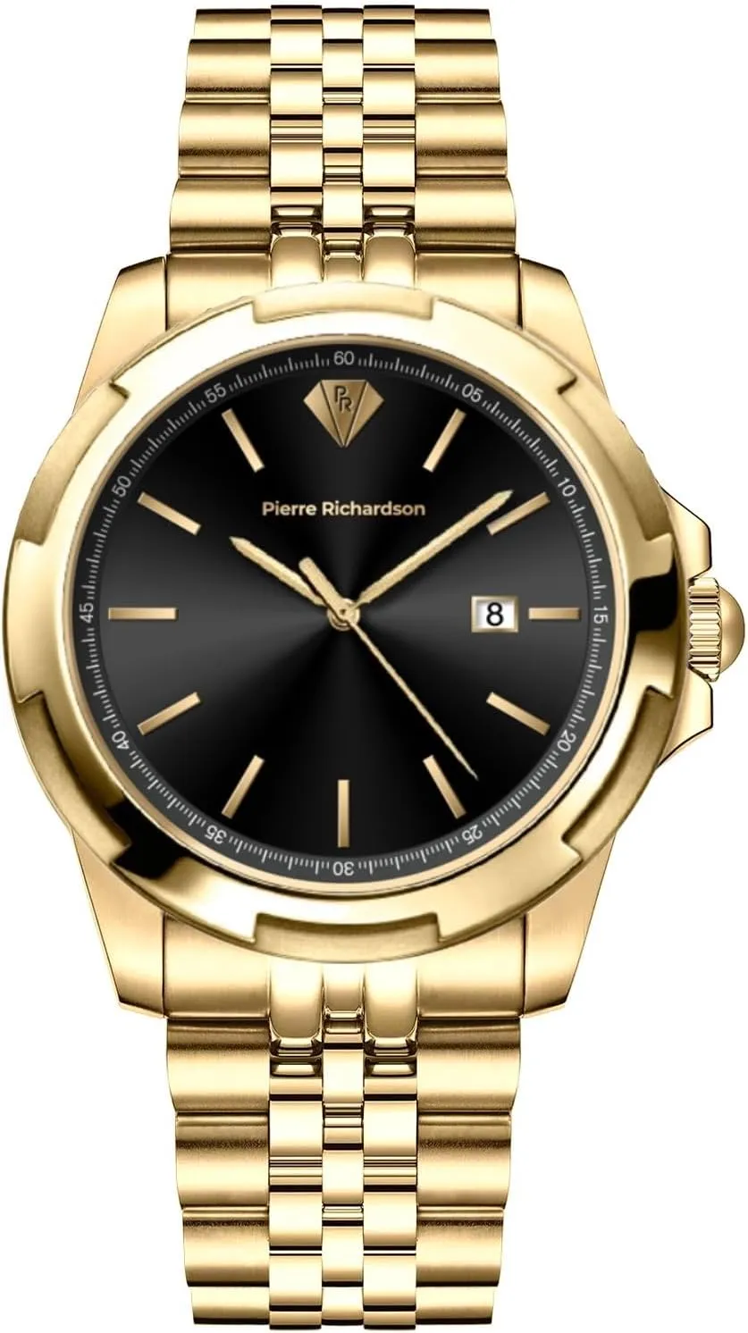 Watch ?C Silver Stainless Steel Japanese Quartz Watch, 42mm, 5ATM induce exaggerate Water Resistant, Scratch-Resistant Sapphire Crystal Glass, Reloj para Hombres PR4311 Men??s Luxury 