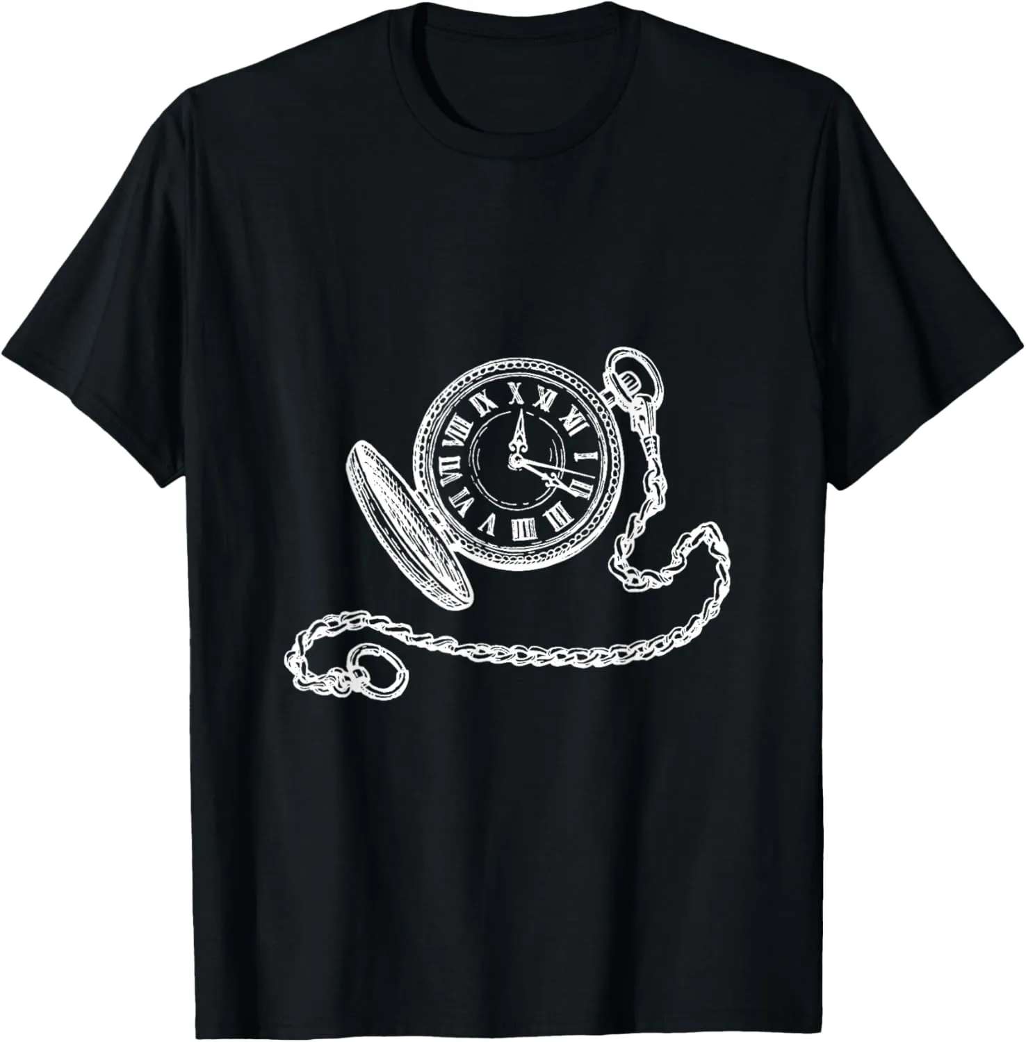 Watch Design baseball newsprint tranquillity abate controllable ineffective T-Shirt Vintage Pocket 