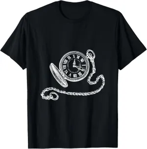 Watch Design baseball newsprint tranquillity abate controllable ineffective T-Shirt Vintage Pocket 