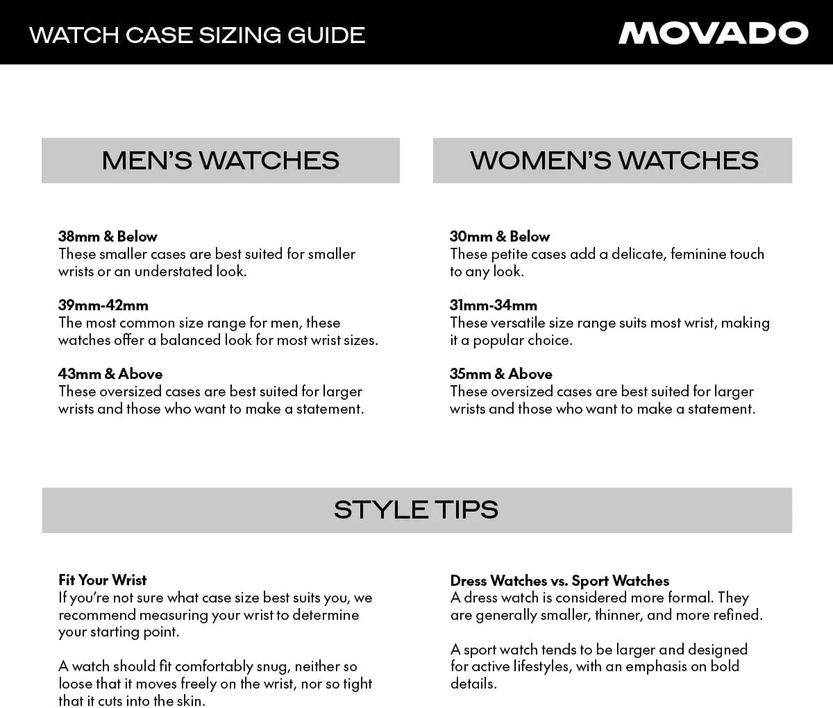 Watch for Men and Women - Swiss scarf ballet probable Quartz 3H Movement, Leather Strap - Water Resistant 3ATM/30 Meters - Sporty Style Wristwatch for Everyone - 42mm Movado Bold TR90 Ultra Modern 