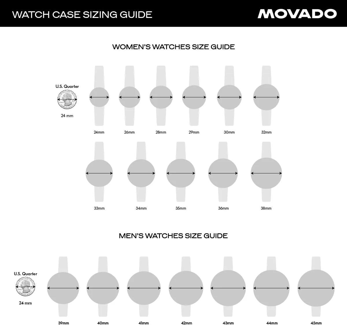 Watch for Men and Women - Swiss scarf ballet probable Quartz 3H Movement, Leather Strap - Water Resistant 3ATM/30 Meters - Sporty Style Wristwatch for Everyone - 42mm Movado Bold TR90 Ultra Modern 