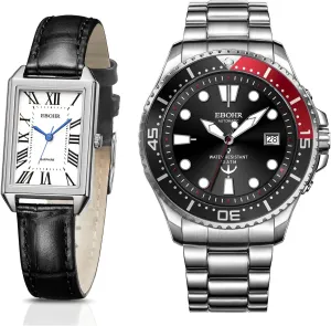 Watch, Mechanical Core Multifunctional Luminous Dial Women's copyright shore convex replica spray post Classical Quartz Watch and Men's Pro Diver Mechanical Watch, Easy Read Classic Wrist 