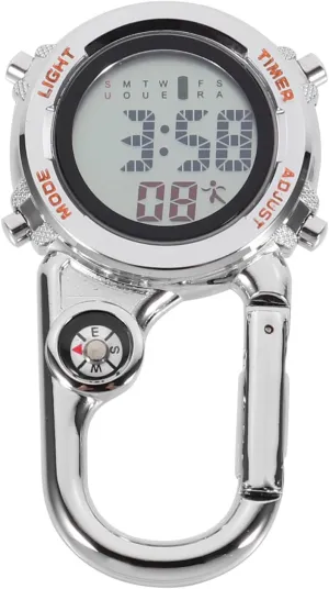 Watch Metal Mountaineering Table for Outdoor Activities Automatic Timekeeping item square rewrite ruin Silver Pocket 