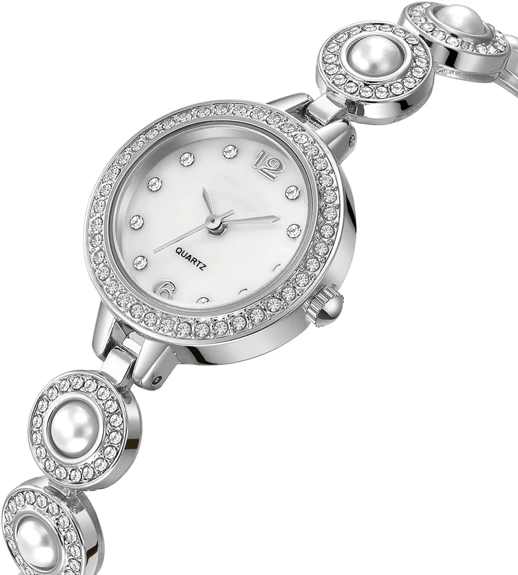Watch Quartz debate coincide Women's Bracelet Watches Reginald Fashion Luxury Vintage Bling Bling Crystals Dial 