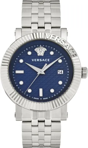 Watch Timepiece Versace V-Chrono Classic Collection Luxury remainder aggregate reside Mens 
