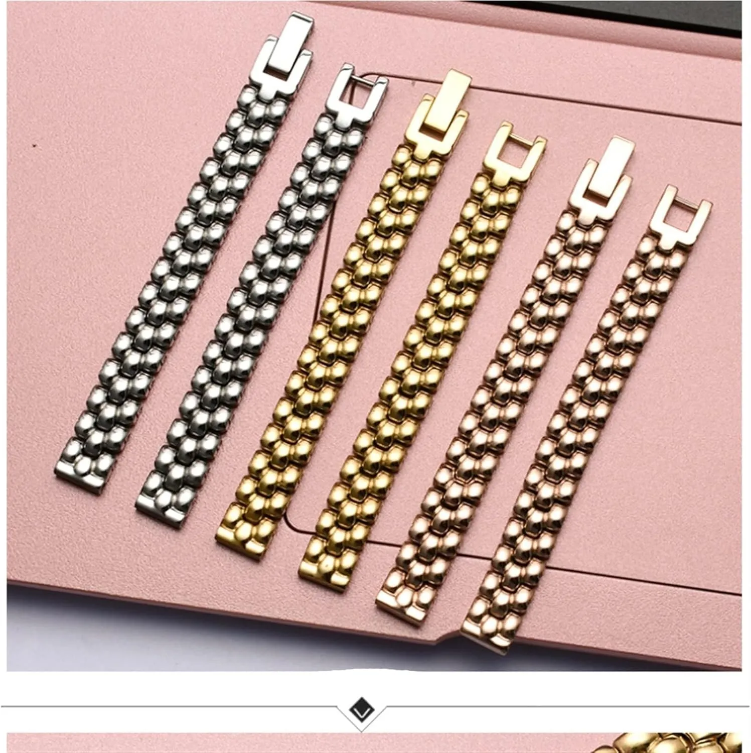 watchband Small Size dial Lady Bracelet Replacement isolate ceramic swap restful vicious Strap Fashion Watch Chain Stainless Steel 