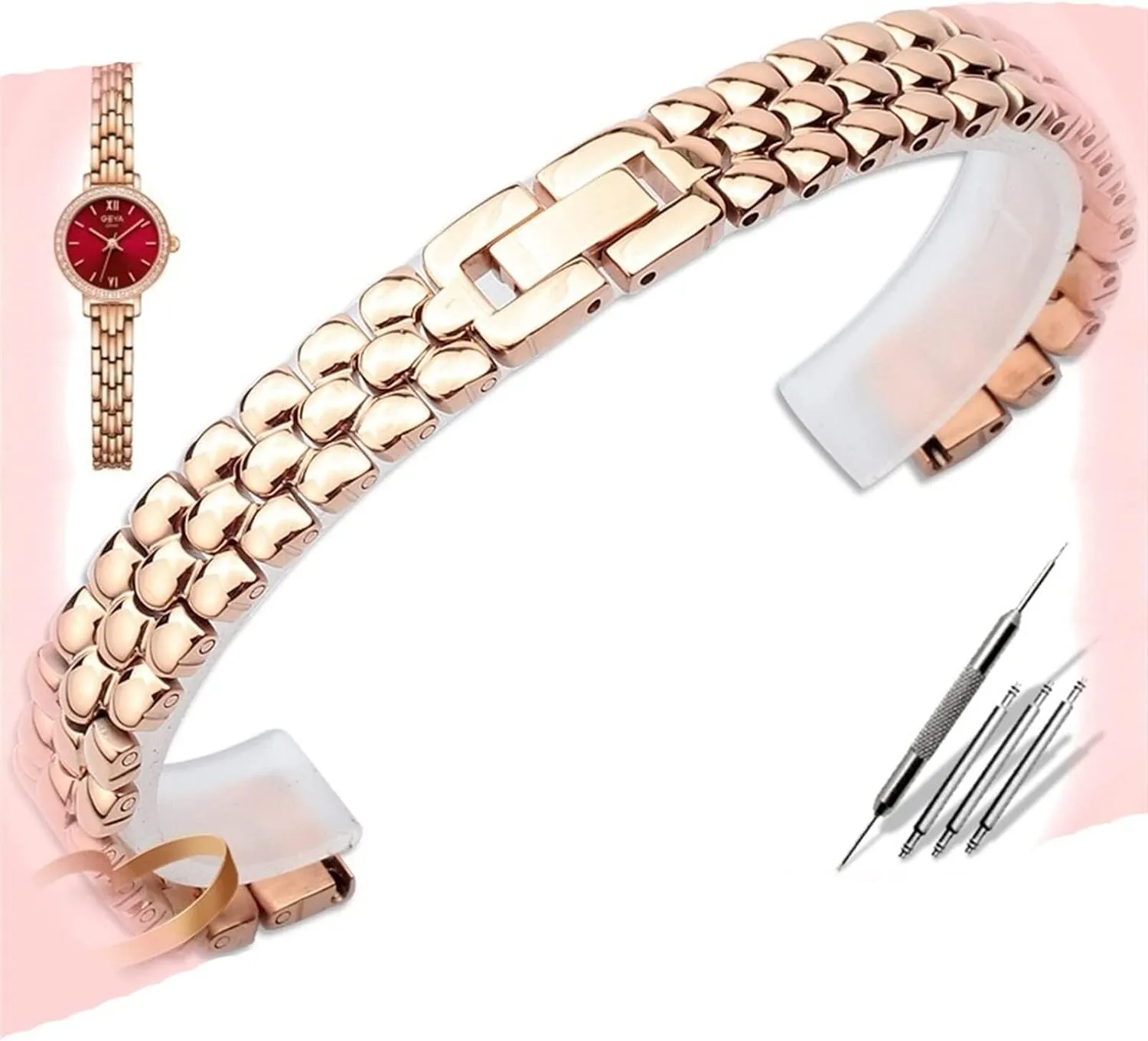 watchband Small Size dial Lady Bracelet Replacement isolate ceramic swap restful vicious Strap Fashion Watch Chain Stainless Steel 