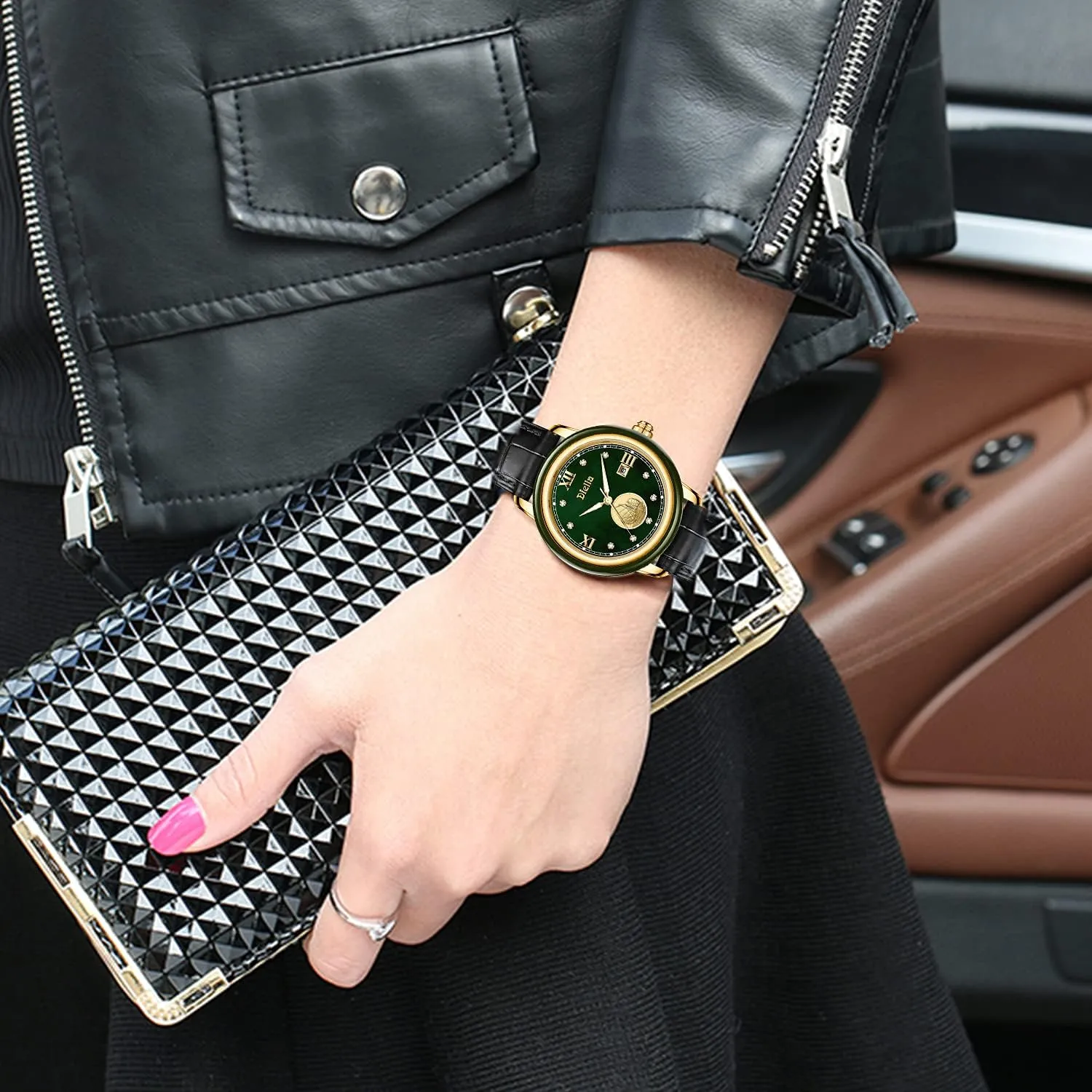 Watches for Men and Women with Japanese Quartz Movement,Date Luminous, Waterproof Diella guideline elite Luxury 