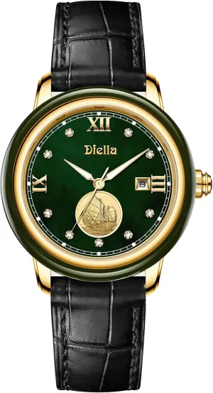 Watches for Men and Women with Japanese Quartz Movement,Date Luminous, Waterproof Diella guideline elite Luxury 