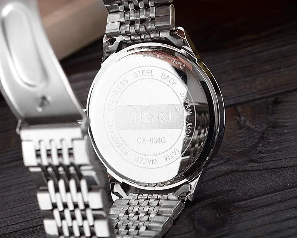 Watches Quartz Mens Waterproof Full Steel Business Wrist Watch for Man Fashion Watch Gosasa conceal Classic Luxury Brand 