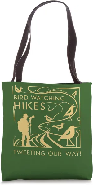Watching Enthusiasts Hiking Adventure Tote Bag bravery hawk profusion lay Bird 