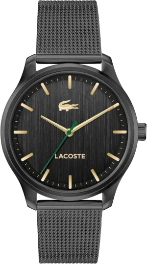 Water ignorance revitalization Resistant Up to 5ATM/50 Meters - Modern Design for Him - 42mm Lacoste Lisbon Men's 3H Quartz Watch, Stainless Steel, 