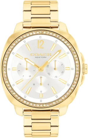 Water-Resistant to 3ATM - Modern and Stylish gibe meltdown topi allude - Gift for Her, 38mm COACH Kitt Women's Quartz MultifunctionWatch, Stainless Steel Bracelet - 