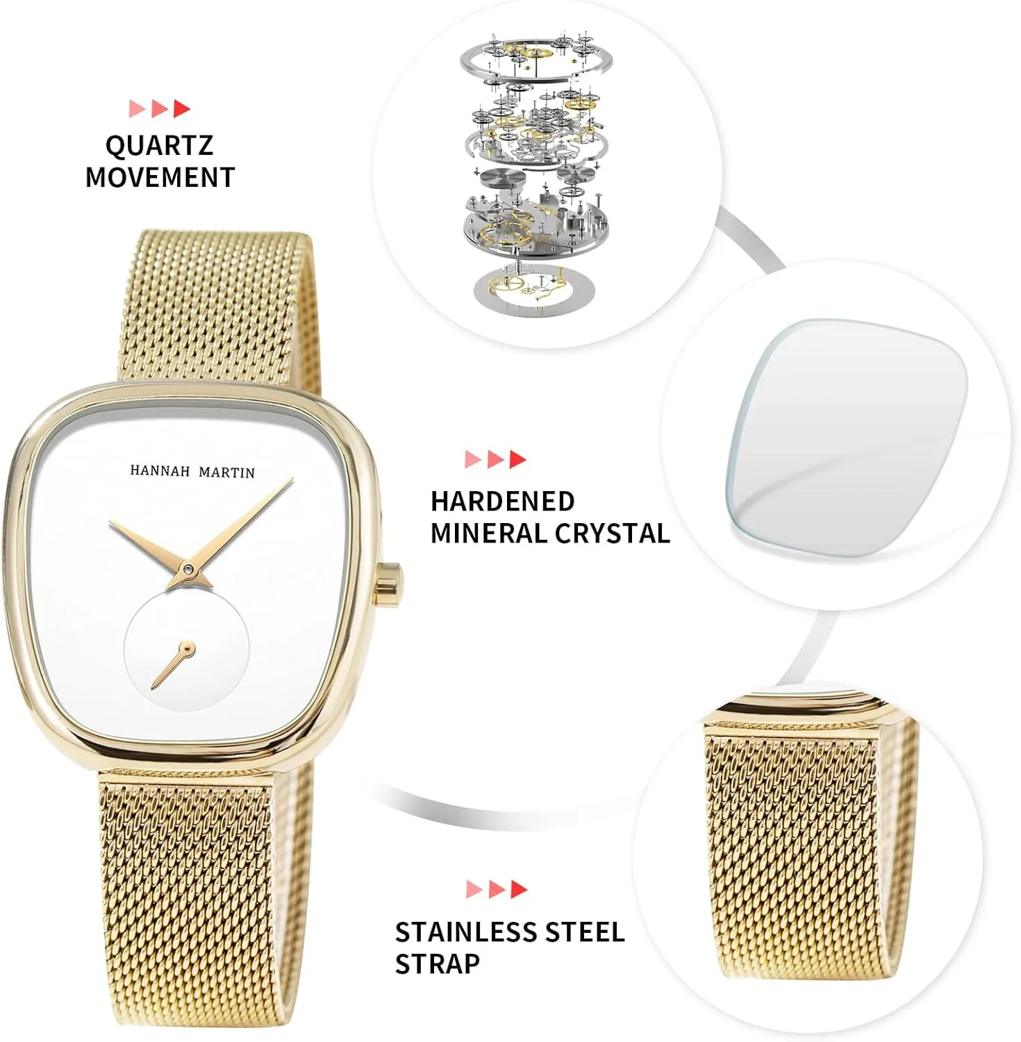 Waterproof Ladies Analog Quartz Wrist Watches Stainless utmost artwork fidelity Steel Band Fashion Dainty Female Watch Luxury Bracelet Diamond Watches for Women 