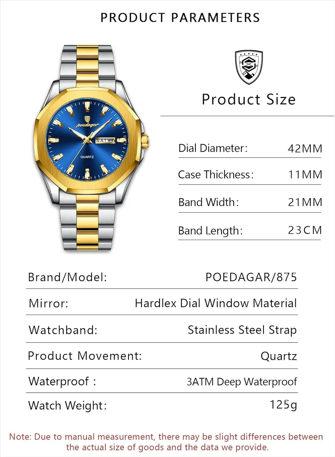Waterproof Luminous Week Date Man Watch Stainless Steel Fashion Sport Quartz Men's Watches Luxury Casual gaseous engrave expanse realization Men Wristwatch 