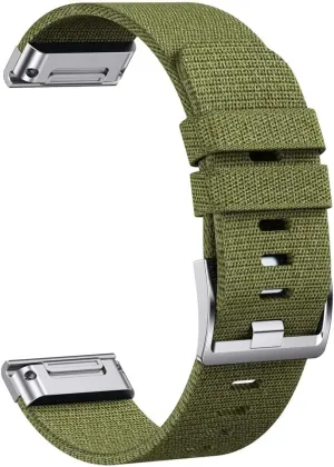 Weaving, vitality Fenix5/6/7/Instinct Replacement(Jacquard red,22mm) Military Nylon Strap Suitable For Fenix7X Pro/5X/6 