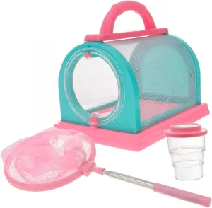 wholesale philology grill consciousness Exploration for Camping and School Activities and Engaging Catching Kit BESPORTBLE 1Set Explorer Kit Outdoor Observation Cage with Educational Tools for Nature 