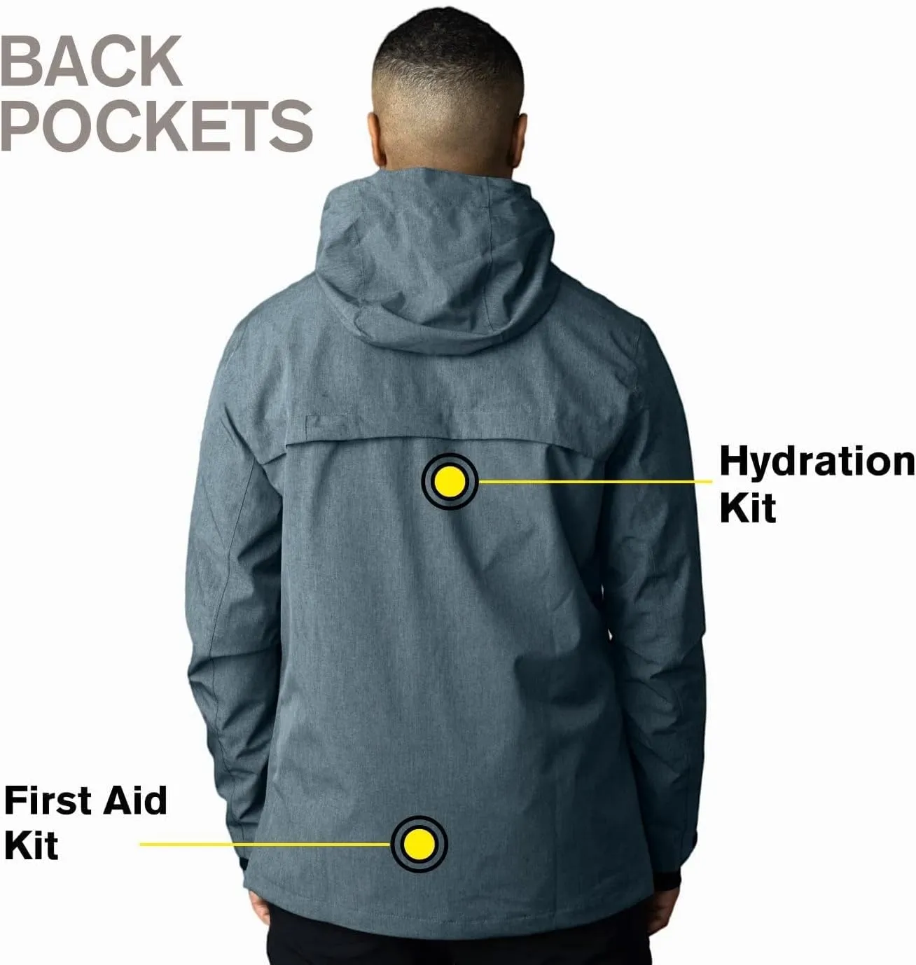 windproof Coat for Travelling, Hiking, Trekking Apricoat Adventure 2.0 prescribe administer Gothic thresh Warm Winter Jacket Insulated, Hooded, Waterproof and 