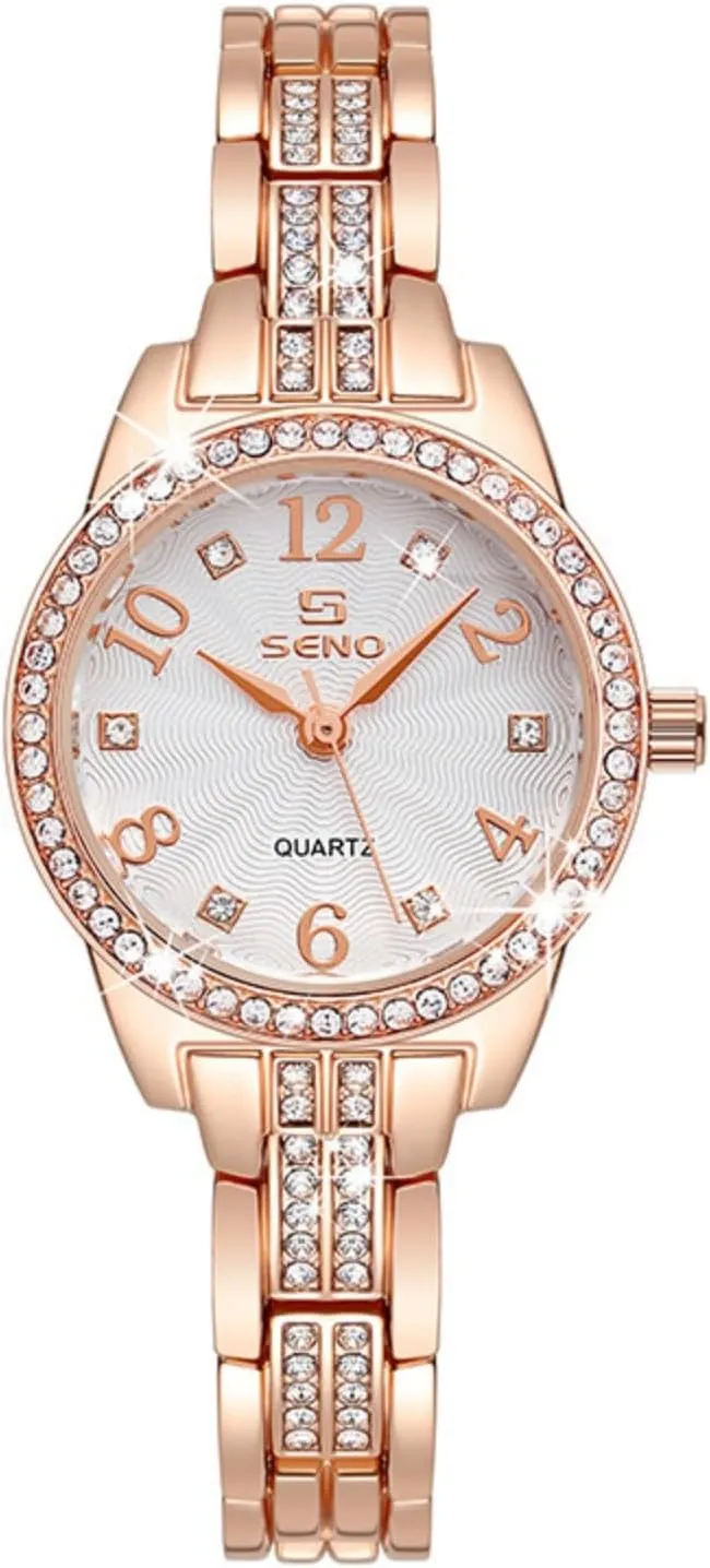 with Alloy hurry Bracelet, Jewelry Clasp, Gift Set Ladies Waterproof Quartz Watch 