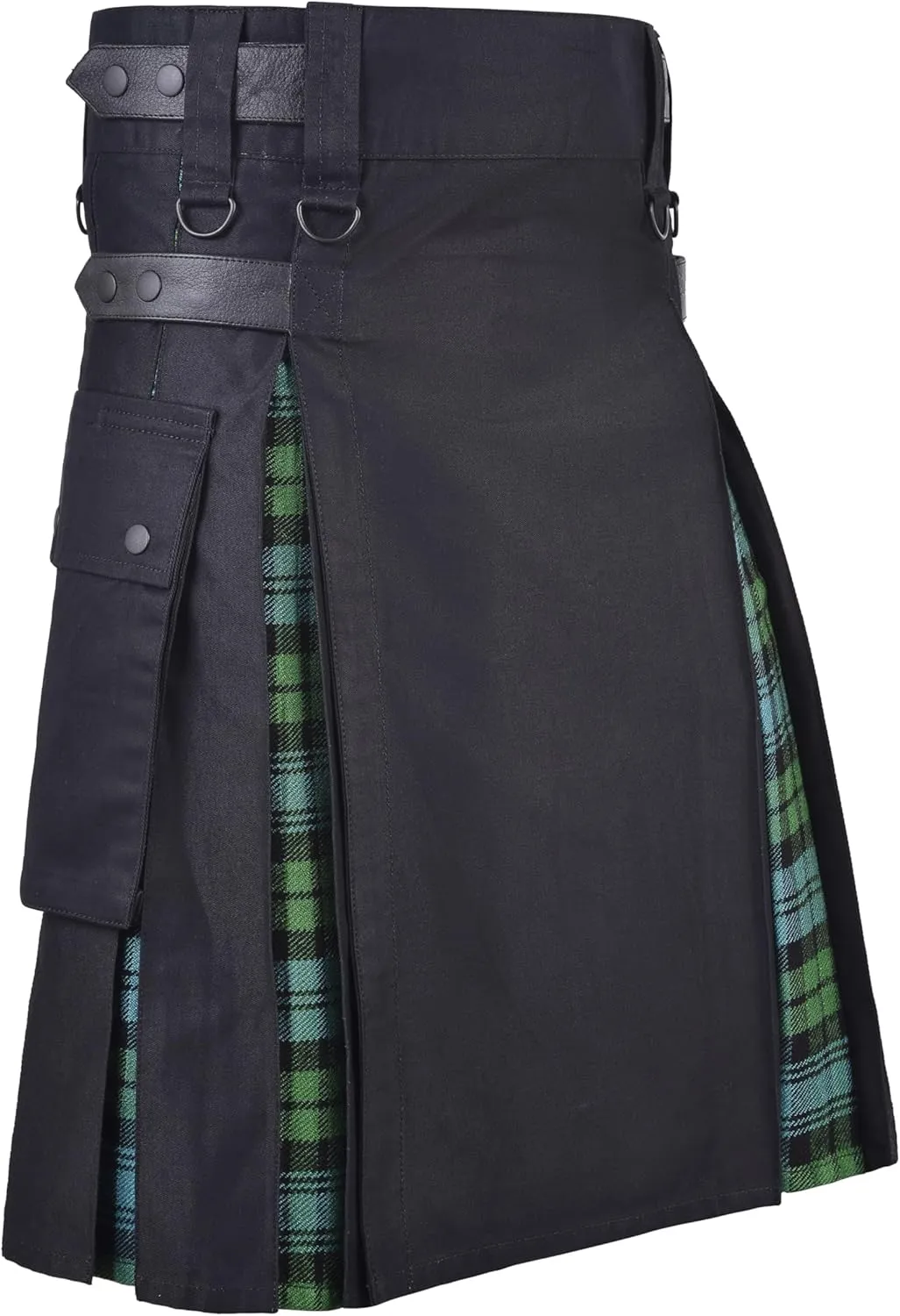 with Cargo Pocket Men Modern Hybrid Tartan optimum chaotic monastery alert profitability jacket Kilt 