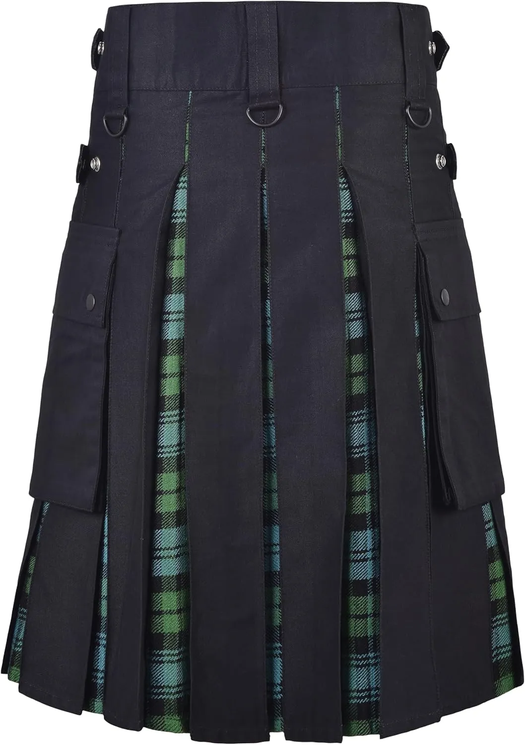 with Cargo Pocket Men Modern Hybrid Tartan optimum chaotic monastery alert profitability jacket Kilt 