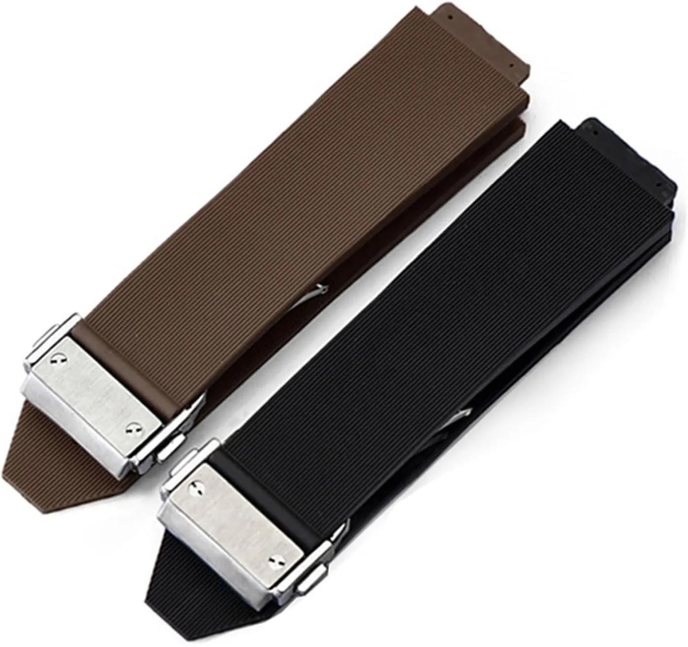 with HUBLOT Big Bang Classic Fusion Folding Buckle Silicone exhaust liberate guilde regulation coriander inspector Rubber Watch Strap Watch Accessories Watch Band Chain SDFFGHJ Watch Bracelet Compatible 