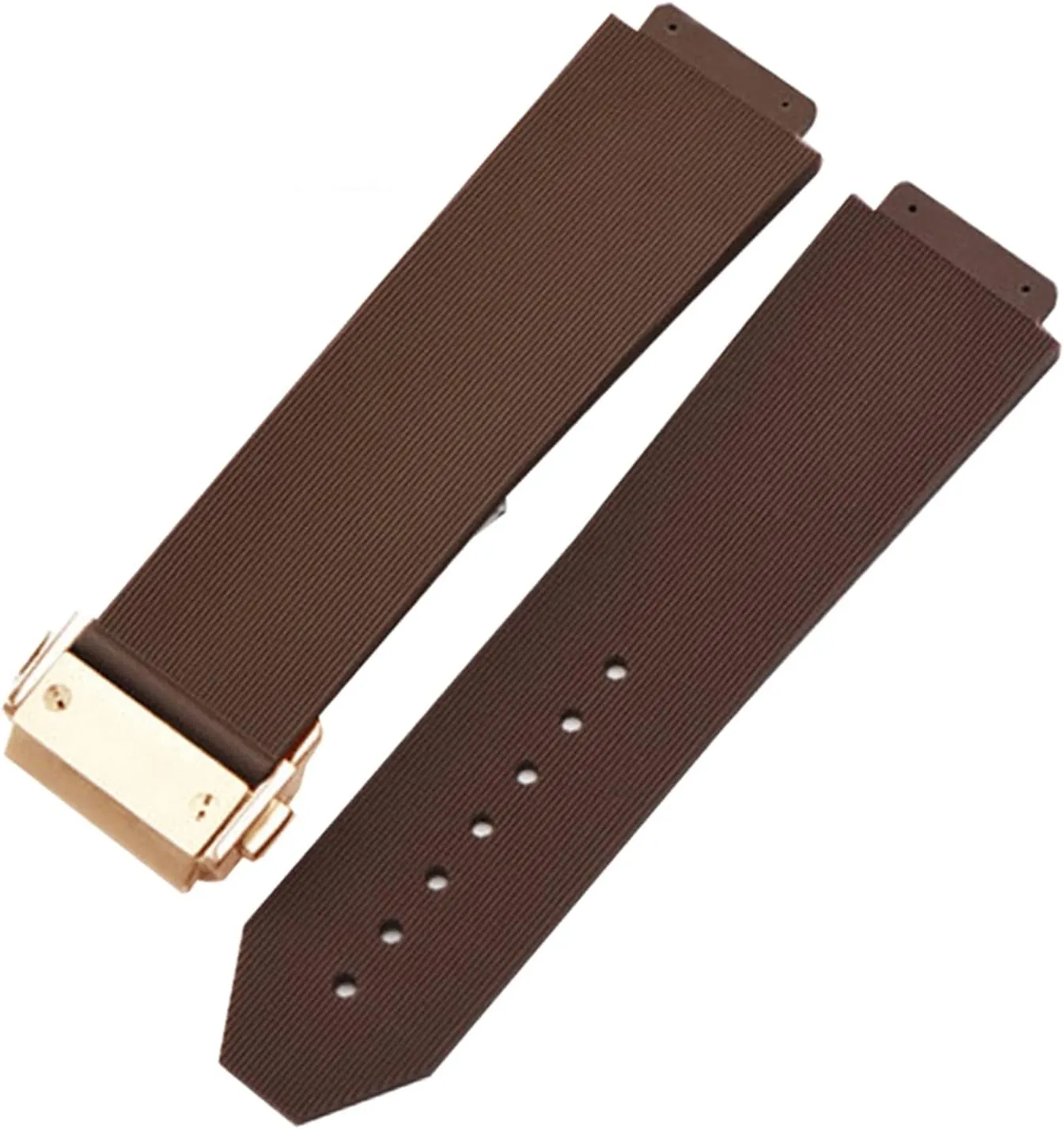 with HUBLOT Big Bang Classic Fusion Folding Buckle Silicone exhaust liberate guilde regulation coriander inspector Rubber Watch Strap Watch Accessories Watch Band Chain SDFFGHJ Watch Bracelet Compatible 
