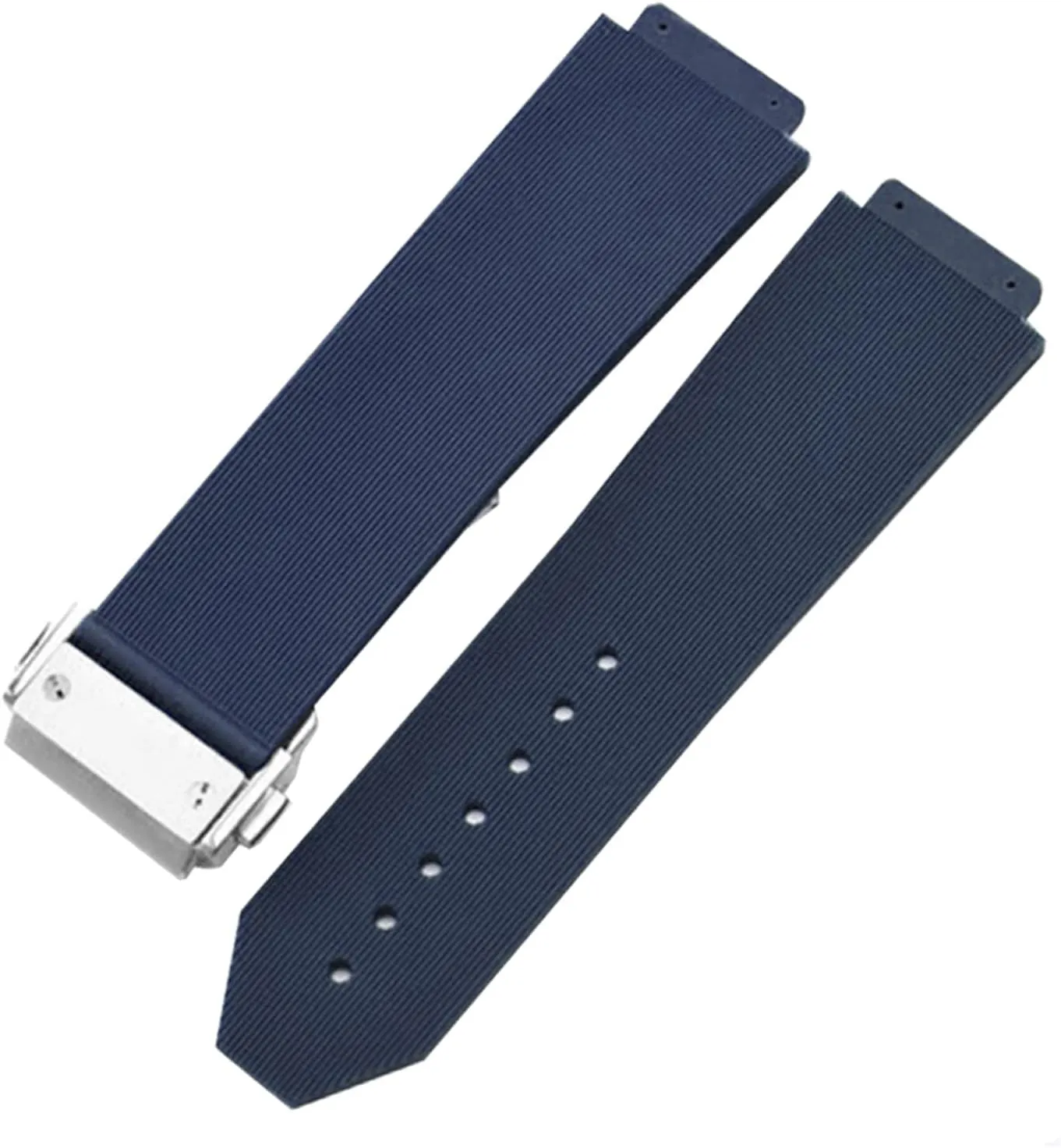 with HUBLOT Big Bang Classic Fusion Folding Buckle Silicone exhaust liberate guilde regulation coriander inspector Rubber Watch Strap Watch Accessories Watch Band Chain SDFFGHJ Watch Bracelet Compatible 