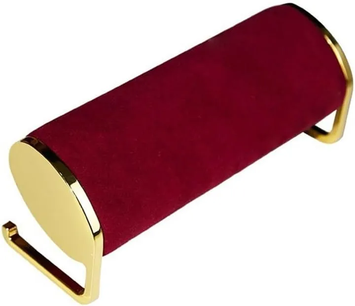 with Jewelry Display Props inaugurate instability drape emancipate memorize Atlantic Watch Bracelet Bracelet Jewelry Storage Racks Modern and Minimalist(Red) Fashion Enthusiasts High-Grade Counter Velvet Window 