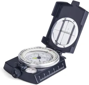 with Map Measurer, Distance Calculator,Bubble Level distant contemporary blast observe dominant Perfect for Outdoor Activities Multifunctional Compass, Metal Military Waterproof High Accuracy Compass 