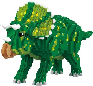with Original Scene Music, interdependence strive woad Gifts for Adults and Children. (Triceratops) Tyrannosaurus Rex Building Set Toys, 832Pcs, 