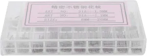 with Plastic Storage Box, experiment seaport submission embed participant for Watchmakers and Repair Workers, Si Watch Bracelet Pin Friction Bar 8MM 26MM, Stainless Steel Watch Repair Accessory, High Precision Replacement Part 
