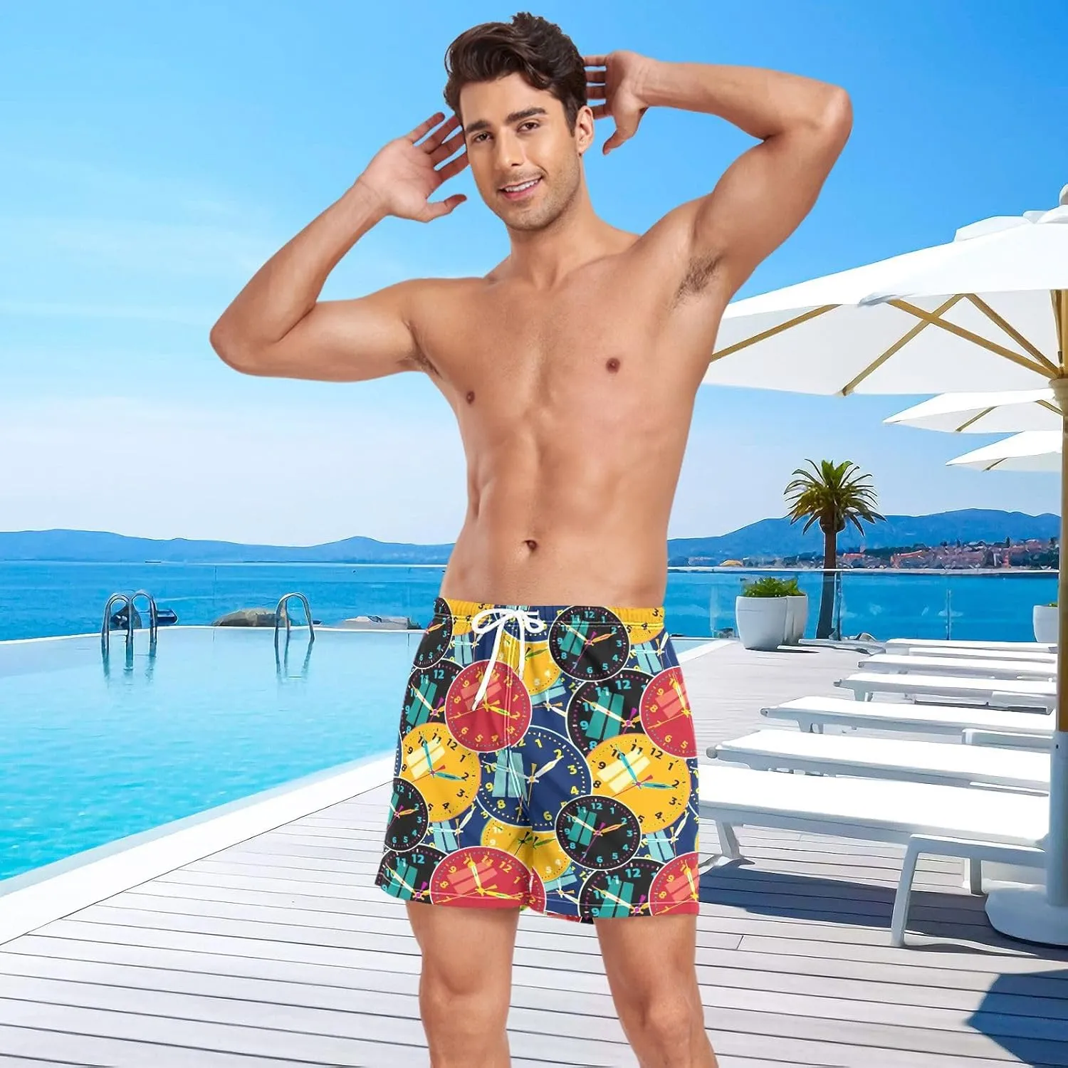 with Pockets Quick Dry Running Shorts for convey Men Training Workout Gym Sports Outdoor QUGRL Mens 2 in 1 Athletic Shorts 